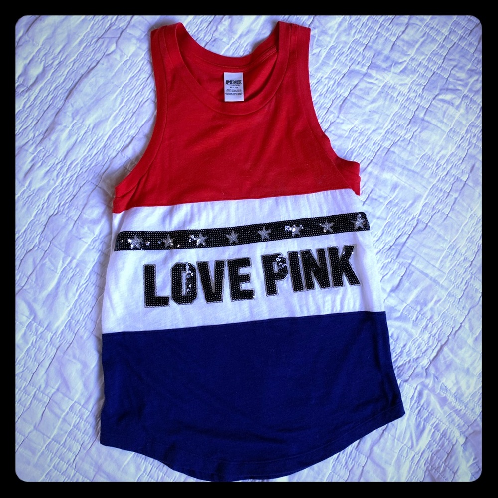 NWOT VS PINK Americana Tank